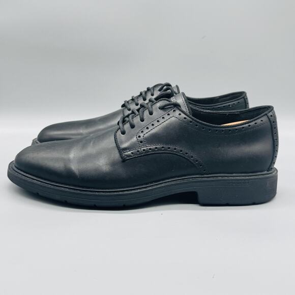 Cole Haan Shoes Mens 11 Black Leather Grandseries Derby Oxford Dress Comfort main image 8